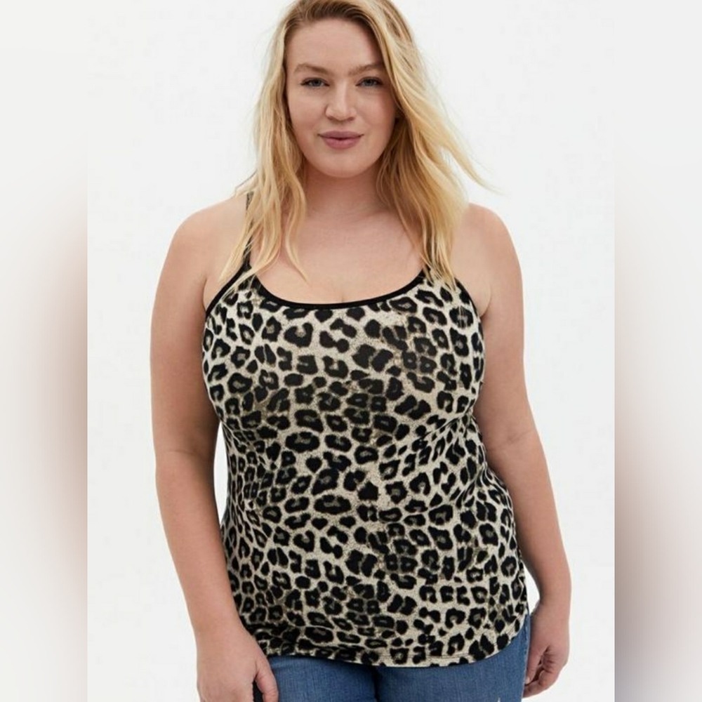 Torrid Leopard Print Foxy Cami